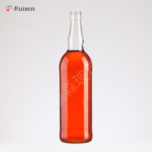 Bán Buôn <span class=keywords><strong>750Ml</strong></span> Thủy Tinh Rượu Vang Rượu Chai Thủy Tinh Brandy Gin Rum Tequila Rượu <span class=keywords><strong>Vodka</strong></span> Tinh Thần Chai Với Nắp - Product Image 4