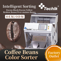 Machine trieuse de grains de café, détecteur de couleur