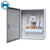 Boîtier de distribution d'énergie électrique personnalisé en acier série TPN OEM ODM, 8/12/16/24/36 voies, panneau de commande MCB/MCCB, 220-400V 250A
