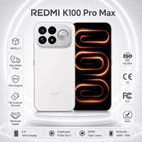 REDMI K100 Pro Max 2026 Nouveau Smartphone Original 5G Snapdragon 8 Elite Écran 6,9 pouces 185Hz Caméra 200MP Téléphone de Jeu Android MI
