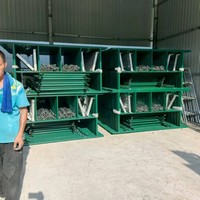 Sistema de Andamios Móviles en Forma de H de Acero Q235 de Primera Calidad, Torre de Trabajo Galvanizada de Alta Resistencia para Construcción Industrial y de Talleres