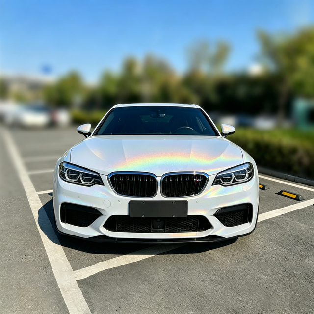 1.52*15m Premium Car Wrap Vehicle Vinyl Air Release Full Body PVC Laser Holographic Film Bubble Free Stretchable Roll