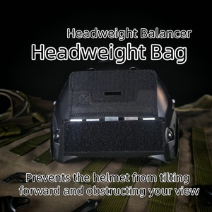 ZLang <strong>Tactical</strong> Headweight Balancer Headweight Bag Accessory for Fast MH PJ BJ OPS-Core <strong>Helmet</strong> Air Soft Paintball - Product Image 2