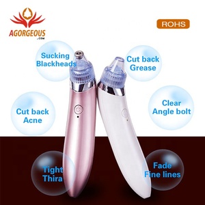 Salon Beauty Electric Nose Pore Suction Skin Care Acne Treatment Spot <b>Cleaner</b> Blackhead Remover Vacuum <b>Extractor</b> Machine - Product Image 3