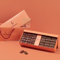 Caja de Regalo de Chocolate Praliné de Lujo Personalizada al por Mayor, Caja de Embalaje de Chocolate Hecha a Mano
