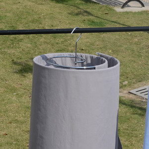 Séchoir à linge en <span class=keywords><strong>spirale</strong></span> Séchoir à linge rotatif circulaire Balcon Séchoir à draps et couvertures multifonctionnel - Product Image 3