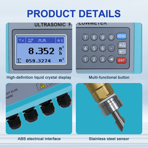 Chèn siêu âm đo lưu lượng độ chính xác cao tín hiệu ổn định khả năng chống nhiễu mạnh cho các ứng dụng công nghiệp hóa chất - Product Image 5