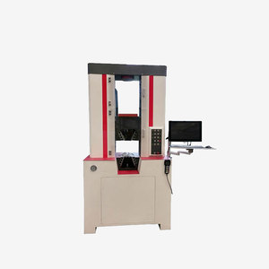 Machine d'essai universelle électro-hydraulique microélectromécanique WAW-100S utilisée pour les essais de traction, de compression et de flexion des métaux - Product Image 3