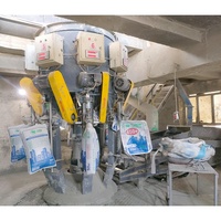 Grande machine d'emballage pneumatique industrielle, machine d'emballage automatique de ciment en sacs de 50 kg, 8 becs, emballage automatique de ciment 100 t/h
