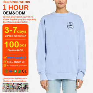 เสื้อสเวตเชิ้ตคอเต่าผ้าเฟรนช์เทอร์รี่เนื้อนุ่ม พรีเมียม ผลิตจากผ้าฝ้ายผสมโพลีเอสเตอร์  รับผลิตแบบ OEM ODM ปักโลโก้ได้ตามต้องการ หลายสี - Product Image 1