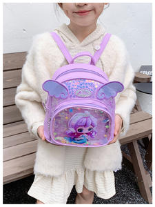 Nouveau sac à dos pailleté petite princesse maternelle bébé sac à dos Version coréenne dessin animé léger <span class=keywords><strong>cartable</strong></span> pour enfants - Product Image 6