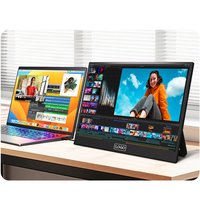 Monitor Portátil de 14 Pulgadas FHD 1200P IPS para Juegos, Pantalla de Computadora para Laptop, Venta al Por Mayor de Fábrica