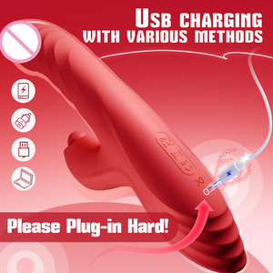 Vibrador de Conejo Multifuncional con Vibración Telescópica y Calefacción, Masturbador Femenino, Éxito de Ventas en Amazon - Product Image 5