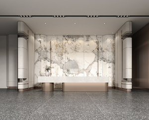 Chất lượng cao 1200*2400*9mm Pandora sáng đá cẩm thạch sứ thiêu kết đá - Product Image 5