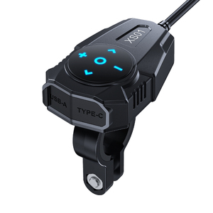 XS01 QC 3.0 ที่ชาร์จเร็วแบบกันน้ำ 24W/30W สำหรับสกู๊ตเตอร์ไฟฟ้า มอเตอร์ไซค์ ช่องเสียบ USB Type-C สำหรับชาร์จโทรศัพท์มือถือ - Product Image 1