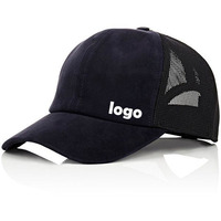 Casquette de camionneur avec Logo brodé 3d, Gorras en maille à bouton-pression, chapeau de camionneur en daim, 6 panneaux, Oem, personnalisé, haute qualité