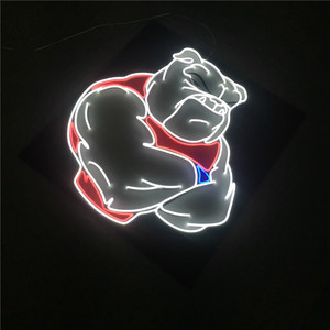 Insegna al neon principale su ordinazione dell'insegna al neon della decorazione della parete della barra del pub del bordo dell'insegna al neon del led dell'orso pigro ha condotto le insegne luminose al neon principali su ordinazione - Product Image 5