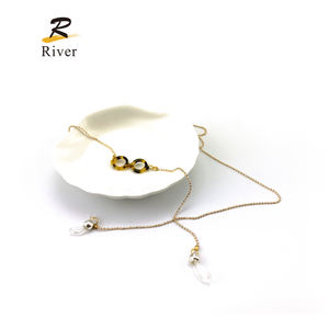 De Oro de la moda de señora metal <span class=keywords><strong>gafas</strong></span> modelo <span class=keywords><strong>gafas</strong></span> cuerdas y cadena de <span class=keywords><strong>gafas</strong></span> de sol Accesorios - Product Image 6