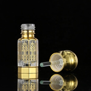Cj-rỗng Fancy Tùy Chỉnh UV Thiết Kế In Ấn Hợp Kim Kẽm Cap 3Ml 6Ml 12Ml Attar Essential Oud Oil <span class=keywords><strong>Gless</strong></span> Chai - Product Image 3