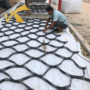 Geocells Geocell Ground Grid Geocel <span class=keywords><strong>Stabilisateur</strong></span> de <span class=keywords><strong>gravier</strong></span> de haute qualité à bas prix Foundation Reincement Temporary Roads - Product Image 1