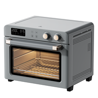 Pizza électrique économe en énergie 26L Petite cuisine Grille-pain numérique intégré Four électrique Friteuse à air