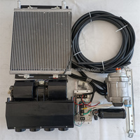 Universel 12V 24V A/C Universel voiture climatiseur compresseur électrique sous tableau de bord climatisation pour Universal