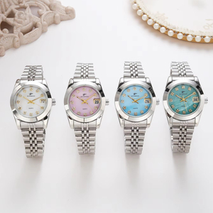 Designer Rhinestone <strong>Women's</strong> Quartz <strong>Watch</strong> <strong>Set</strong> Stainless Steel Alloy Case Sport Business Fashion Pink Dial <strong>Watch</strong> - Product Image 6
