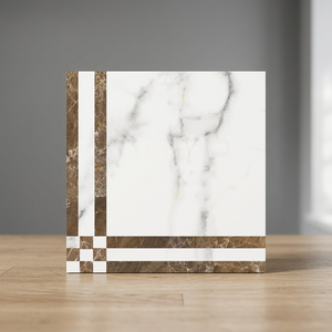Carreaux muraux luxueux en céramique brillante série numérique 300x300mm Design élégant de style arabe - Product Image 6
