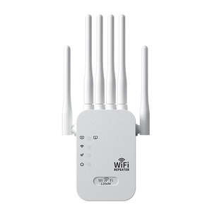 1200Mbps Wi-Fi Extender 6 ANTEN 5g 2.4G tần số có dây LAN Port WEp mã hóa ROHS chứng nhận <span class=keywords><strong>Modem</strong></span> Repeater USB sử dụng - Product Image 6