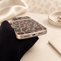 Coque de téléphone personnalisée de luxe antichoc pour iPhone avec logo
