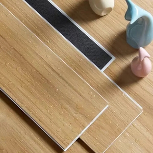 Suelo De Tablones De Vinilo De Lujo De Pvc Lvt Impermeable De Alta Calidad 20 Mil Vinilo De Madera <span class=keywords><strong>Roble</strong></span> Clic Nucleo Rigido SPC Sue - Product Image 4