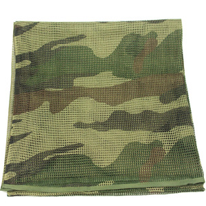 Pañuelo de malla de camuflaje, velo de malla de camuflaje para la cara, pañuelo para la cabeza, adecuado para acampar y hacer senderismo al aire libre - Product Image 4