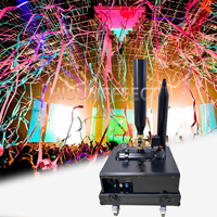 Machine à confettis et à eau électrique en métal 1300W, télécommande DMX512, équipement d'effets de scène pour fête/concert