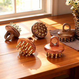 <span class=keywords><strong>2026</strong></span>年激安セール 首・肩・背中用マッサージグアシャツール グアシャコーム マッサージブラシ - Product Image 1