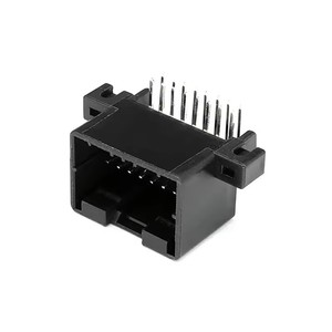 174053-2 TE tipo placa PCB extremo Pin asiento elevador de ventana montaje carcasa de plástico enchufe cabeza macho 16 pines - Product Image 2