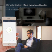 Alexa Google Home Commande Vocale US Unipolaire 3 Voies Smart Wifi Zigbee Interrupteur Mural Tactile