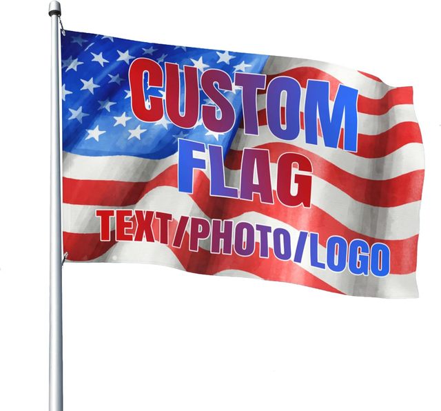 Custom Flag Any Color Size Logo Banner Customized Printed Decoration