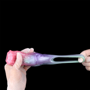 YOCY, juguete sexual, funda <span class=keywords><strong>de</strong></span> plástico para pene, funda para pene, Juguetes sexuales <span class=keywords><strong>de</strong></span> fantasía para hombre, funda <span class=keywords><strong>de</strong></span> extensión <span class=keywords><strong>de</strong></span> pene <span class=keywords><strong>de</strong></span> silicona reutilizable, Juguetes sexuales para hombres - Product Image 6