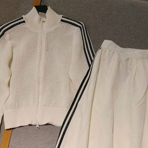 Hot Sale Women Two Piece Track Suit Set <b>Zip</b> <b>Up</b> <b>Jacket</b> Wide Leg Pants Soft Fleece Lounge Wear With Side Stripe Detail Track Suit - Product Image 2