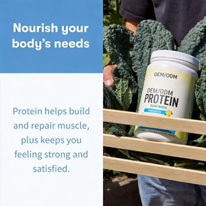 สารสกัดจากเมล็ดพืชออร์แกนิกดิบ โปรตีนถั่วลันเตา คลอเรลล่า ควินัว 22 กรัม 0 กรัมน้ำตาล USDA NSF OEM ODM แบรนด์ส่วนตัว ผงบรรจุภัณฑ์ขนาดใหญ่ - Product Image 3