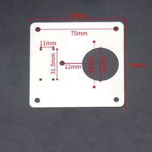Placa de Reparación de Bisagras de Puerta de Cocina de Acero Inoxidable para Montaje de Herrajes de Muebles - Product Image 6