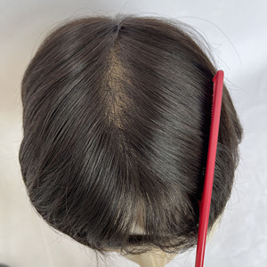 Bán buôn tùy chỉnh nam tóc con người thay thế hệ thống Topper người đàn ông mới Úc tóc tóc giả tóc giả tự nhiên người đàn ông - Product Image 5