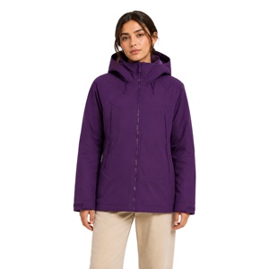 <span class=keywords><strong>Veste</strong></span> softshell à capuche pour <span class=keywords><strong>femme</strong></span> - Manteau de <span class=keywords><strong>randonnée</strong></span> imperméable et thermique, coupe ajustée, coupe-vent pour les sports de plein air - Product Image 1