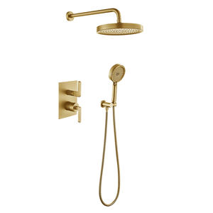 Set Doccia a Incasso Intelligente <span class=keywords><strong>con</strong></span> Controllo Smart, Soffione a Pioggia a 2 Vie e <span class=keywords><strong>Doccetta</strong></span> - Product Image 1