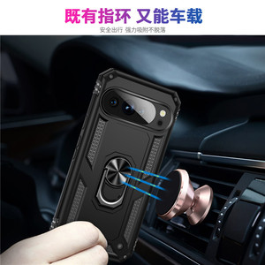 <span class=keywords><strong>Precio</strong></span> al por mayor Armor Funda protectora para <span class=keywords><strong>Google</strong></span> <span class=keywords><strong>Pixel</strong></span> 10 9 8 7 6 Pro Anti-Fall PC Funda para teléfono móvil con soporte para anillo - Product Image 4