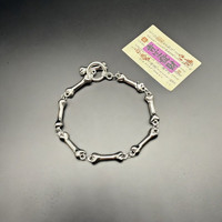 Bracelets en corde de style punk pour hommes et femmes, avec boucle OT et pendentif cœur, bijoux de poignet pour couple