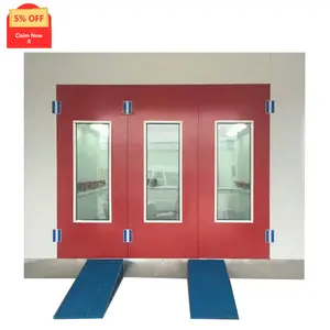 CE Approve China Spray Bake Cheap Paint Booth Automotive Spray Booth/Car Paint Oven Paint Booth For Cars