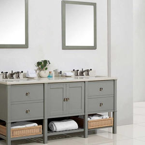 Customized Cheap Price Modern <strong>Style</strong> <strong>Bathroom</strong> Vanity Cabinet New Arrival <strong>Bathroom</strong> Cabinet with Sink - Product Image 3