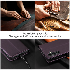 Étui portefeuille en cuir PU texturé pour <span class=keywords><strong>Sony</strong></span> <span class=keywords><strong>Xperia</strong></span> 10 VII, <span class=keywords><strong>Xperia</strong></span> <span class=keywords><strong>1</strong></span> VI, <span class=keywords><strong>Xperia</strong></span> 5 VI – Coque de téléphone classique et polyvalente - Product Image 5