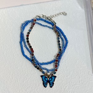 Ensemble de <span class=keywords><strong>cheville</strong></span> de style plage tissé à la main perlé <span class=keywords><strong>cheville</strong></span> fraise amour frange pendentif <span class=keywords><strong>cheville</strong></span> avec <span class=keywords><strong>papillon</strong></span> - Product Image 3